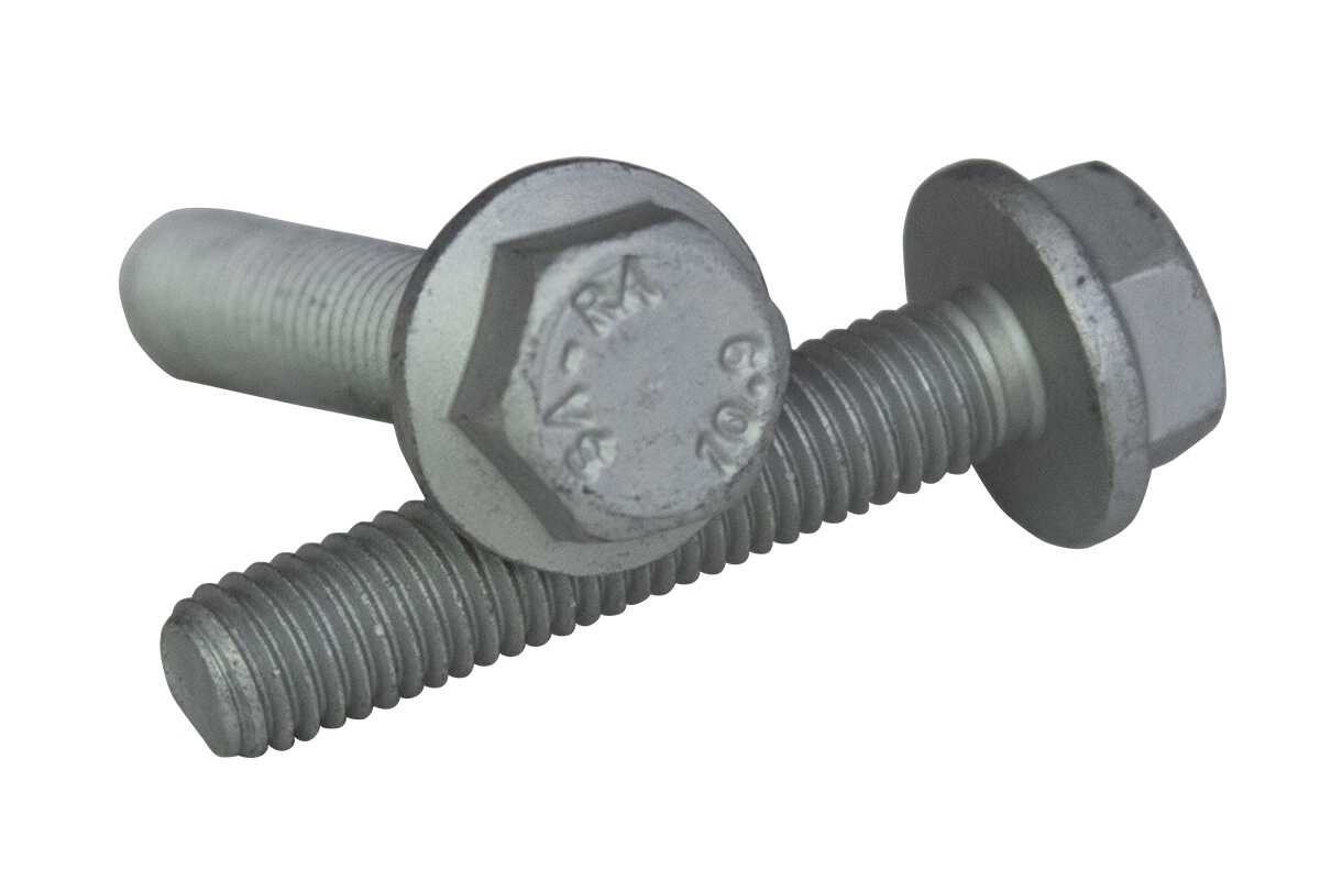 Болт шестигранний M20x100 10.9 з фланцем цинк DIN 6921